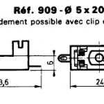 Clamp 909 (Diam. 5X20) - Image 2